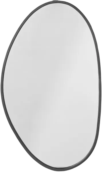 CREATIVE COLLECTION Faun Spejl, Sort, Jern, L70xH40xW2 cm